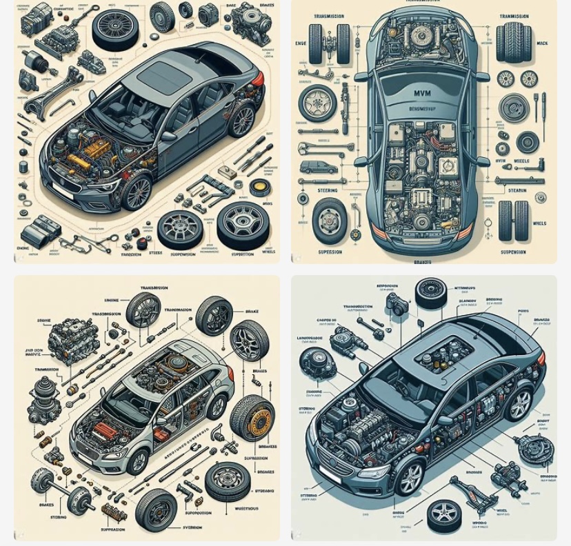 عمر و زمان تعویض لوازم مصرفی خودرو